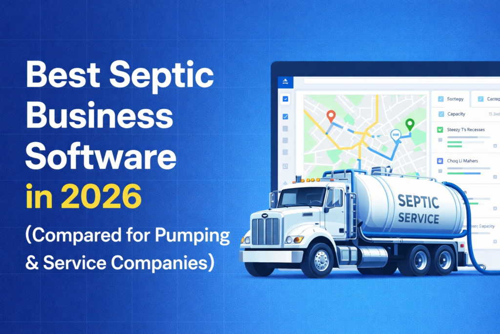 image of a septic truck