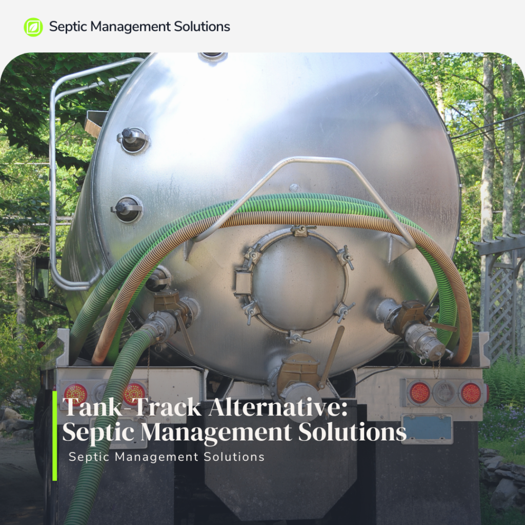 Cover photo of a wastewater hauling truck